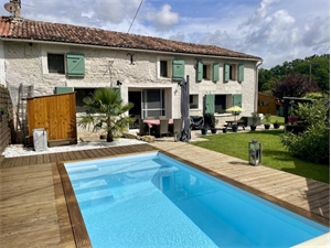 maison en pierres à la vente -   17770  BERCLOUX, surface 187 m2 vente maison en pierres - UBI478492457